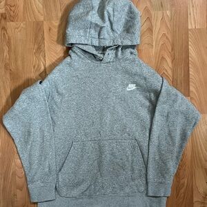 Nike Men's Gray Pullover Hoodie